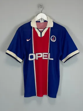 1997/98 PSG *PLAYER ISSUE* HOME SHIRT (M) NIKE