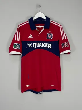 2012/13 CHICAGO FIRE *PLAYER ISSUE* HOME SHIRT (L) ADIDAS