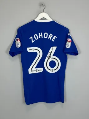 2016/17 CARDIFF CITY ZOHORE #26 *MATCH ISSUED   SIGNED* HOME SHIRT (S) ADIDAS