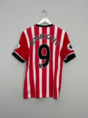 2016/17 SOUTHAMPTON RODRIGUEZ #9 *MATCH ISSUE* HOME SHIRT (L) UNDER ARMOUR