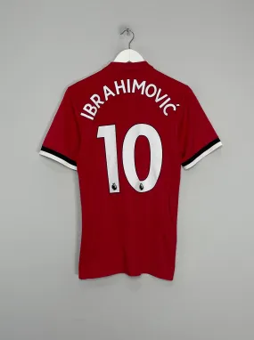 2017/18 MANCHESTER UNITED IBRAHIMOVIC #10 *AUTHENTIC* HOME SHIRT (M) ADIDAS