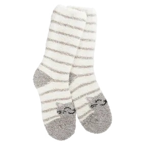 75098 Cat Stripe Socks