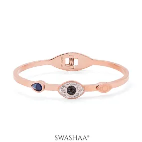 Bailee Evil Eye Rosegold Plated Bracelet