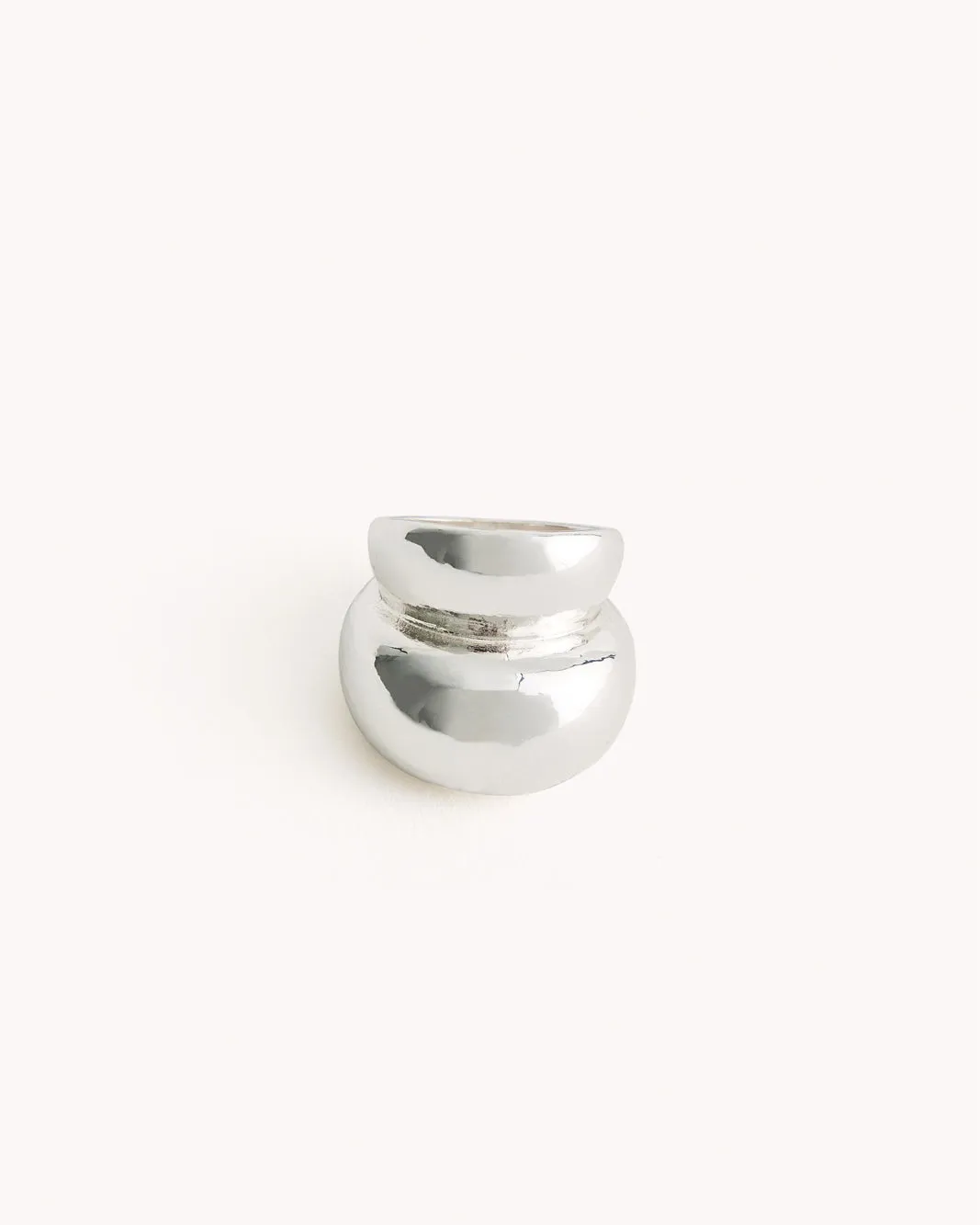 BRIGITTA RING - DARK SILVER