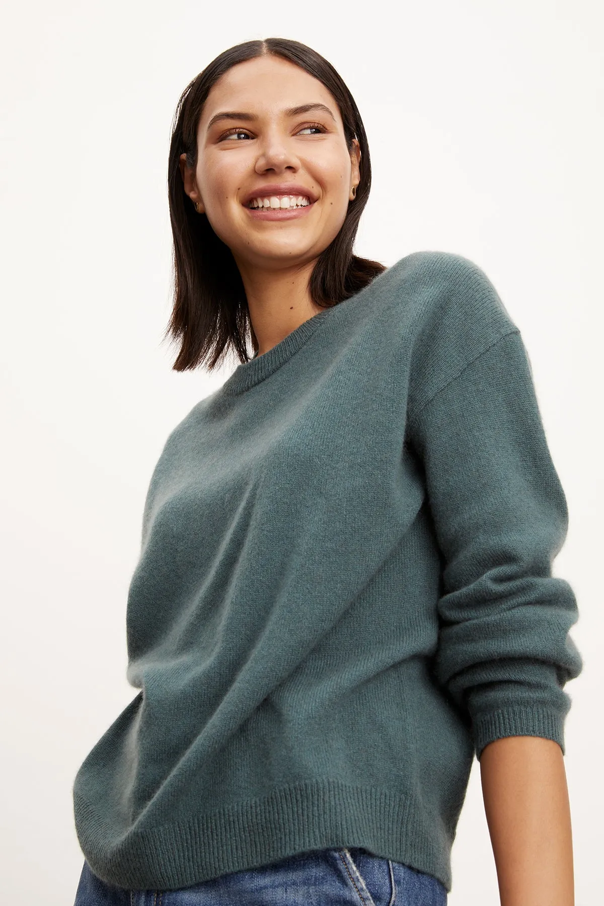 BRYNNE CASHMERE CREW NECK SWEATER