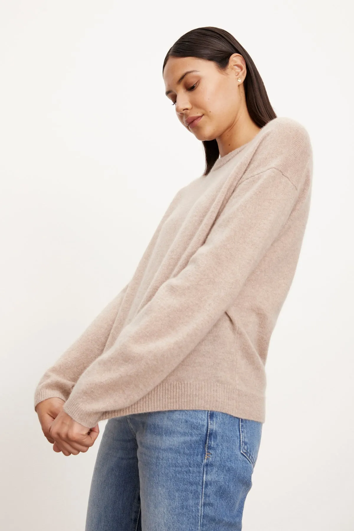 BRYNNE CASHMERE CREW NECK SWEATER