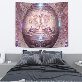 Cosmic Egg Artwork Tapestry