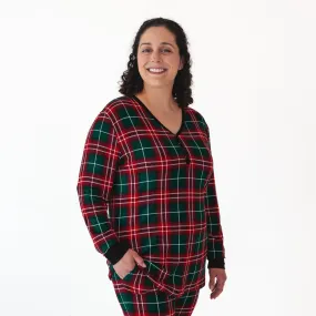 Fireside Plaid Women's Pajama Top