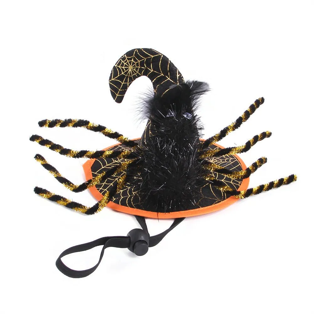 Halloween Kitty Witch Hat