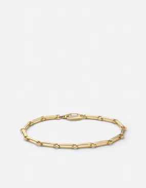 Jax Bracelet, Gold Vermeil