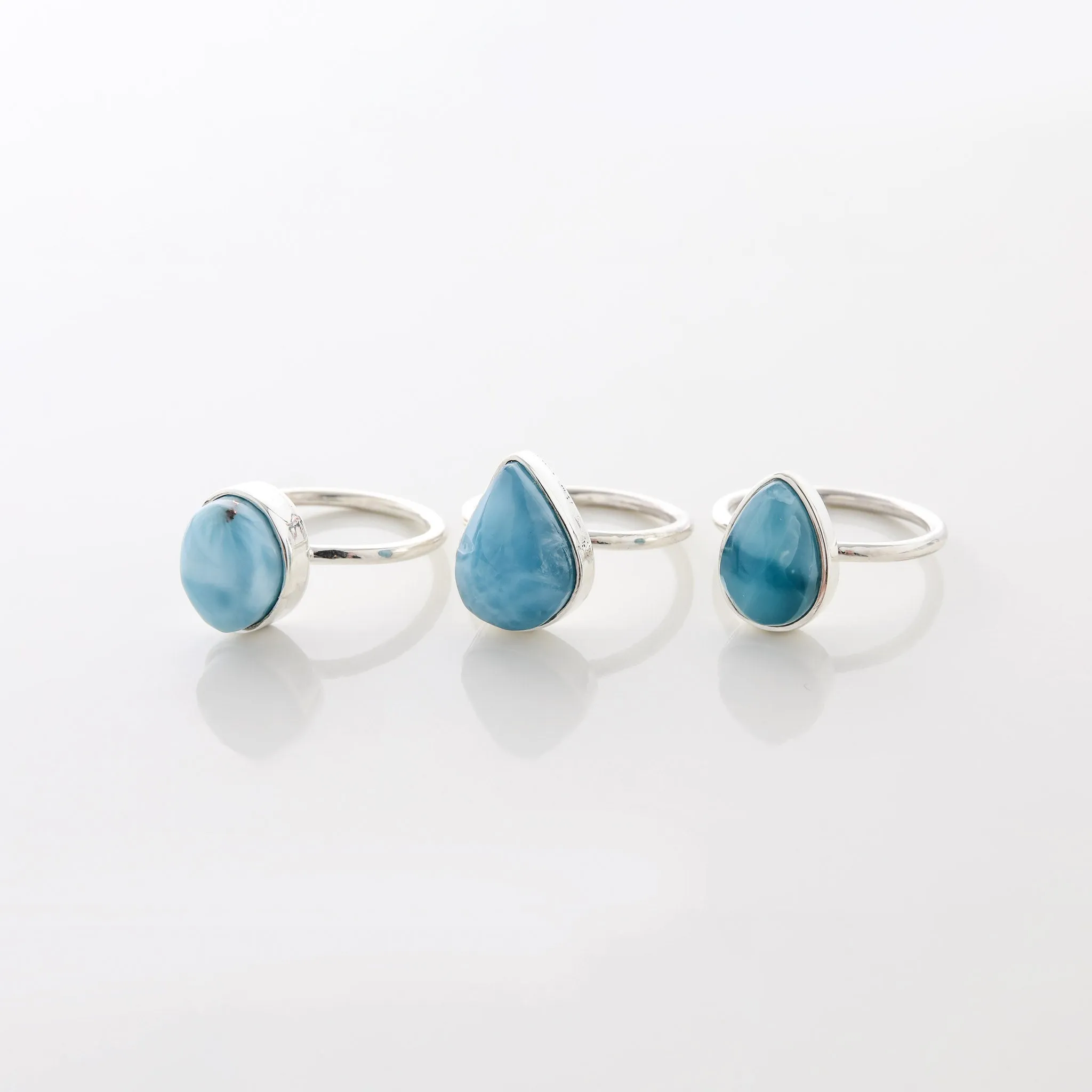 Larimar Ring Trio Tabby