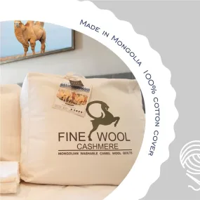 Luxury Mongolian Washable Camel Wool Duvet