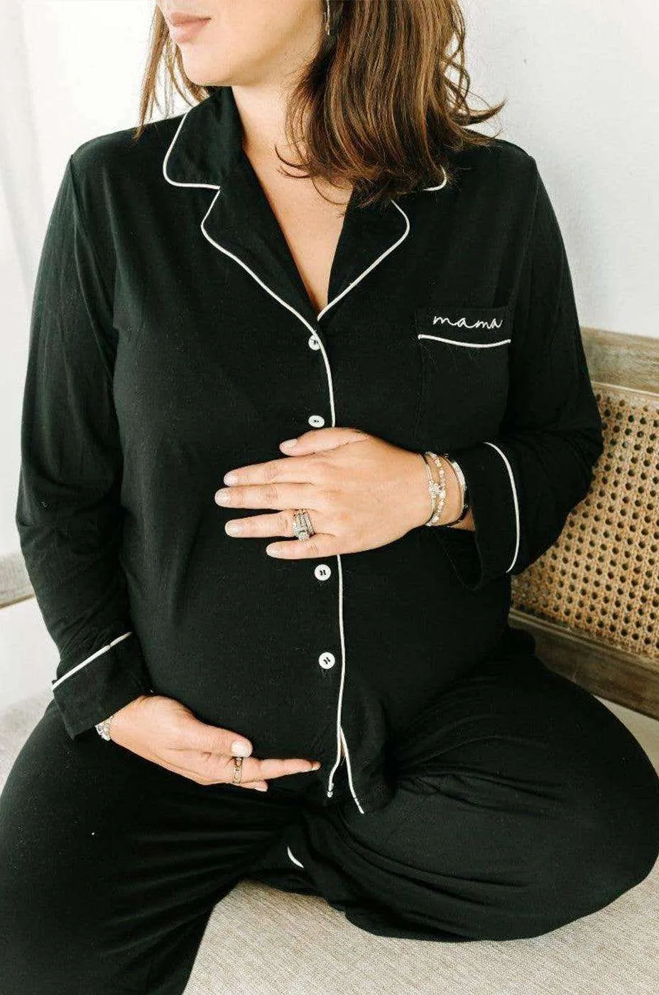 Mama Maternity & Nursing Pajama | Long