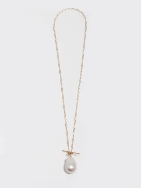 Pearl & Toggle Necklace