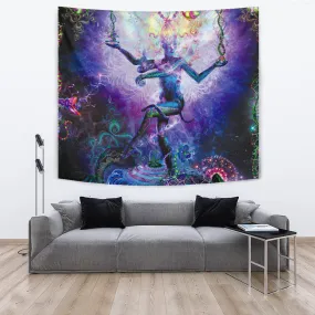 Serpentine Apotheosis Artwork Tapestry