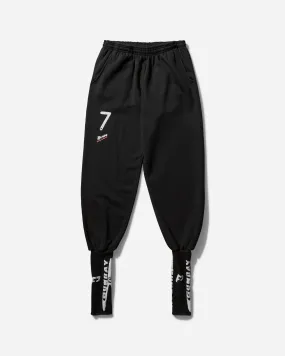 Women's Stirrup Sweatpants Washed Black